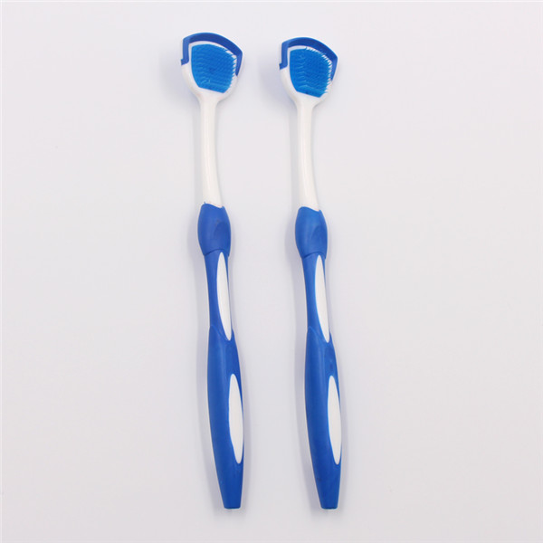 Tongue Scraper with Tender Rubber Bristles - Buy Tongue Scraper with ...